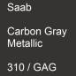 Preview: Saab, Carbon Gray Metallic, 310 / GAG.